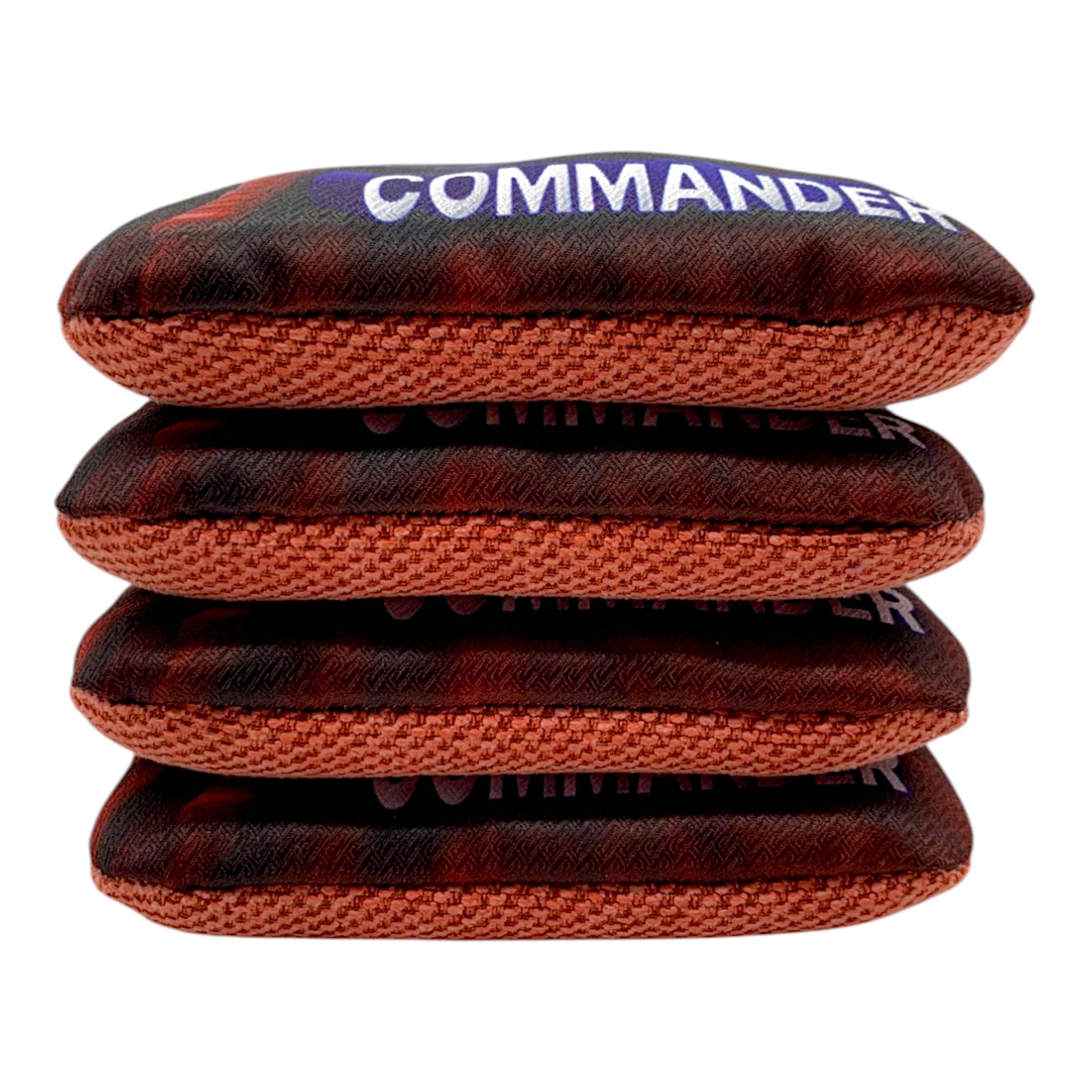 Commander Rebel Red Premium Pro Carpet Bag | Speed 5/8 | Set of 4 - 76Brave Cornhole