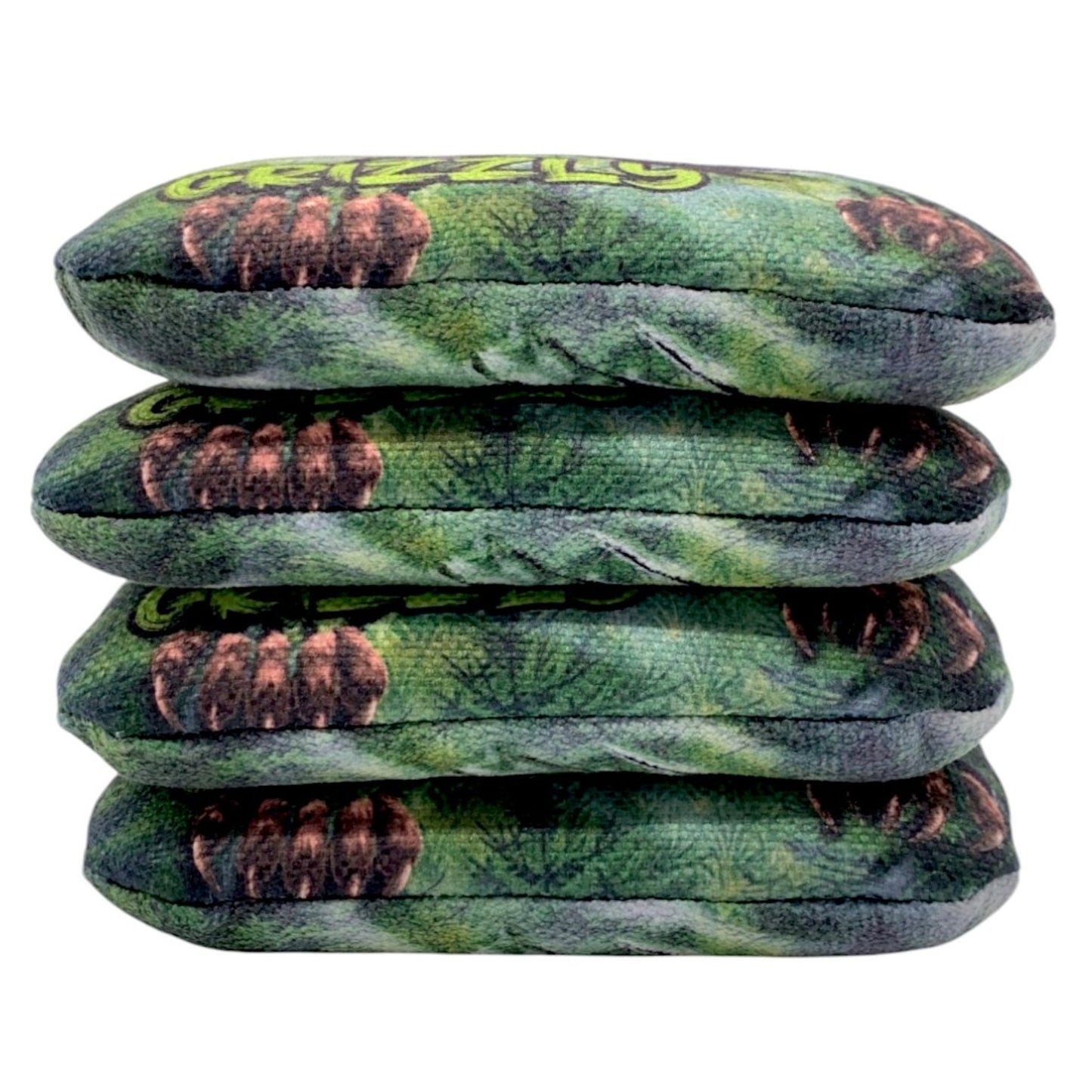 Grizzly Pro Power and Control | Dual Sided | Speed 4/7 | Set of 4 - 76Brave Cornhole