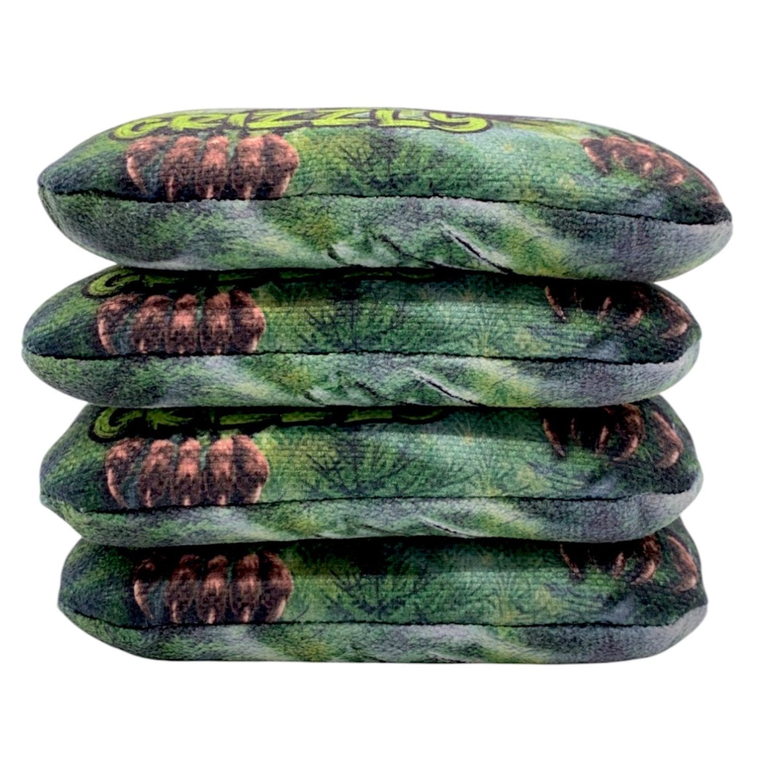 Grizzly Pro Power and Control | Dual Sided | Speed 4/7 | Set of 4 - 76Brave Cornhole