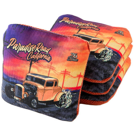 Paradise Road 32 Ford Deuce Coupe Premium Pro Carpet Bags | Speed 5/7 | Set of 4